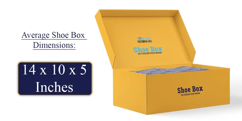 Everything You Need To Know About Shoe Box Dimensions Instant Custom Boxes