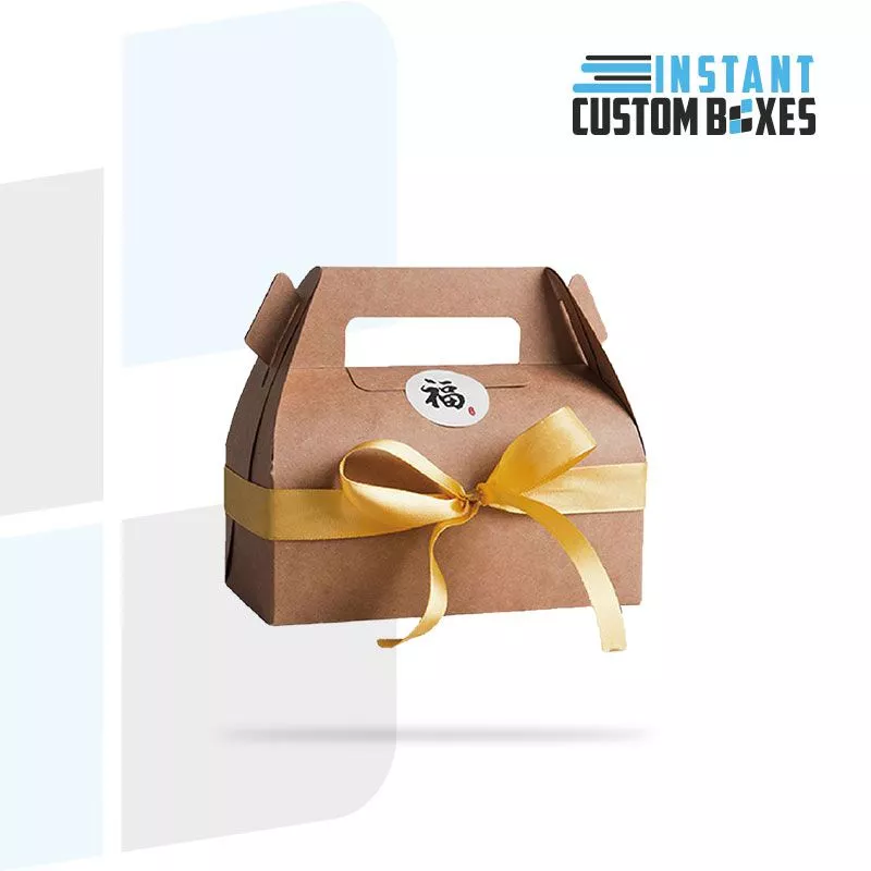 Custom Kraft Handle Boxes