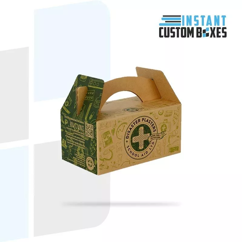 Custom Kraft Handle Boxes