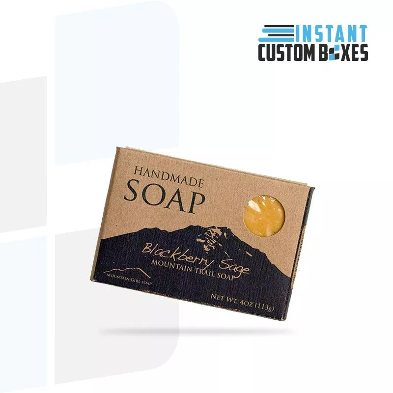 Custom Soap Boxes, Kraft Soap Packaging