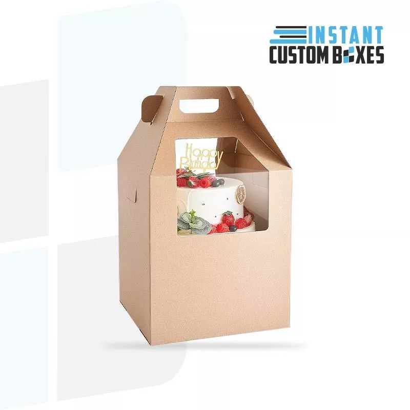 Custom Tall Cake Boxes