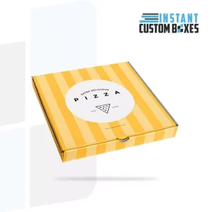 White Pizza Boxes with Custom Logo printed on top – CARTONBAR