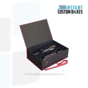 Custom Champaign Rigid Boxes with Inserts