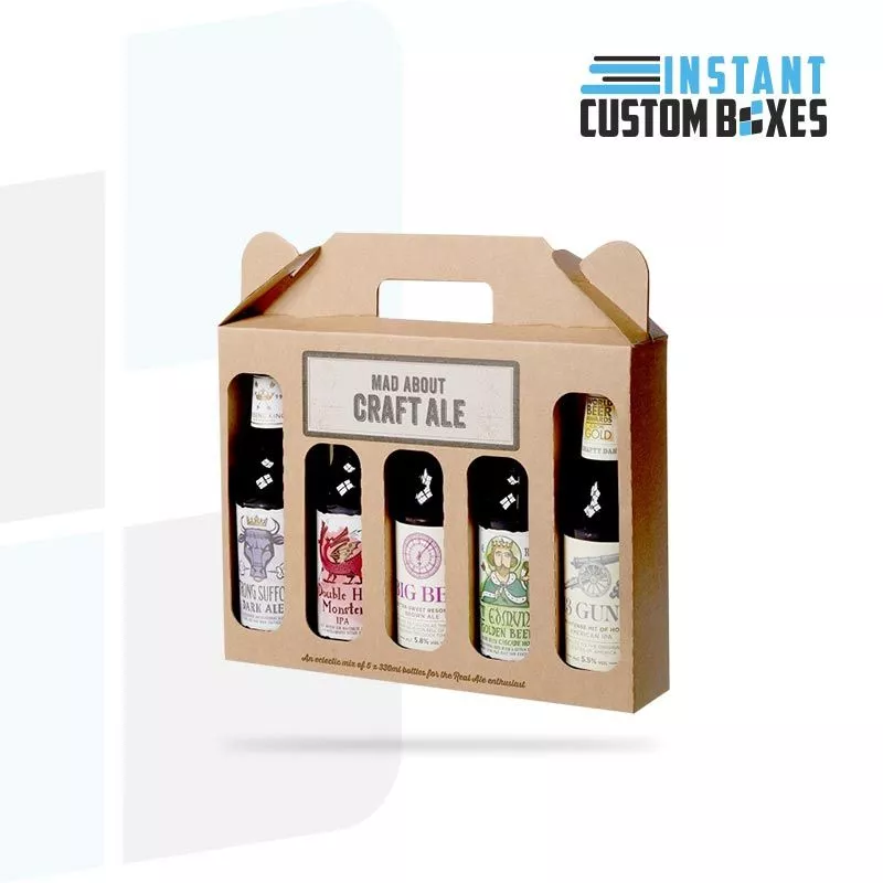 Custom Design Beverages Corrugated Boxes