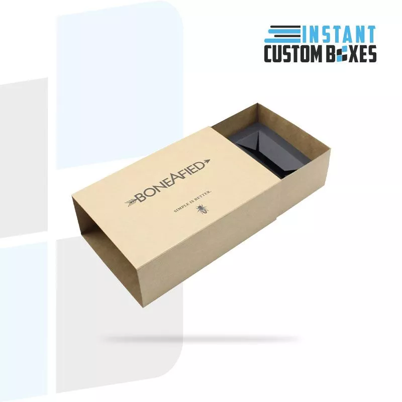 Custom Ecofriendly Kraft Drawer Boxes