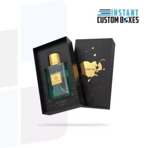 Custom Gold Silver Foil Perfume Boxes