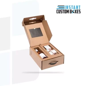 Custom Kraft Eco Friendly Beverages Boxes