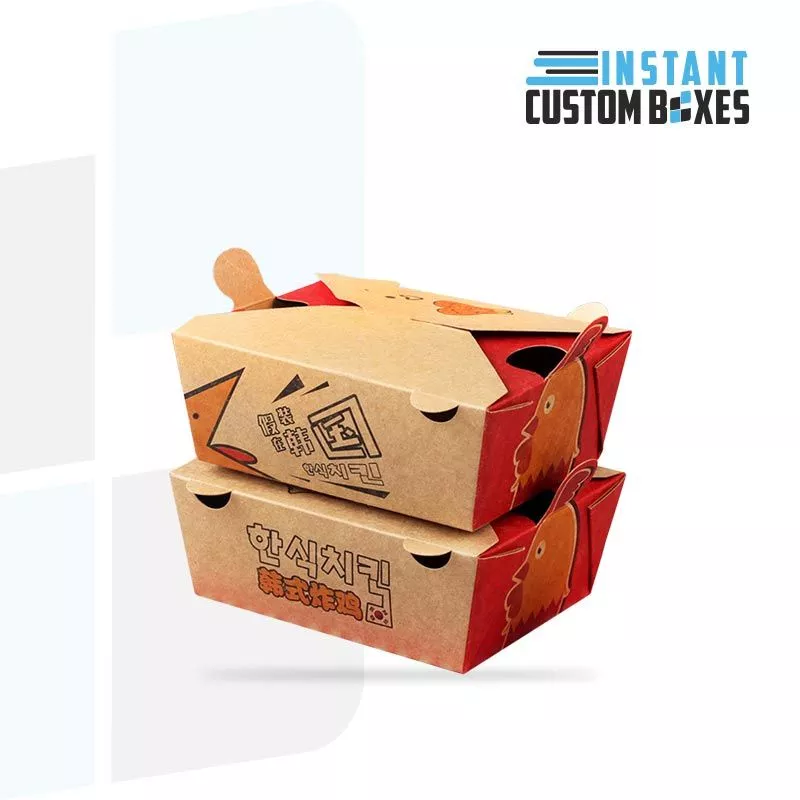 Custom Printed Food Takeout Boxes