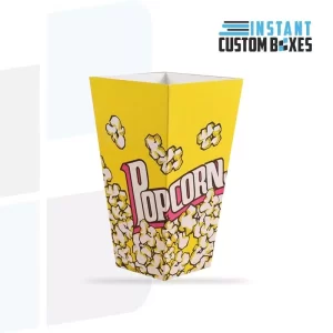 Custom Popcorn Multicolor Boxes