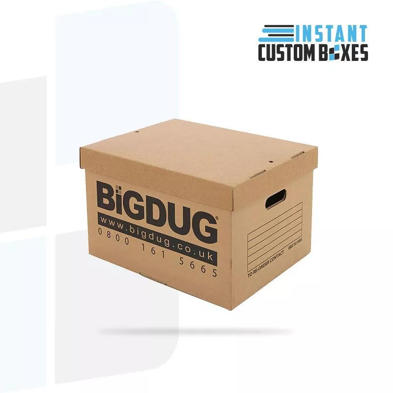 Custom Storage cartoon Boxes with handle
