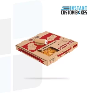 White Pizza Boxes with Custom Logo printed on top – CARTONBAR