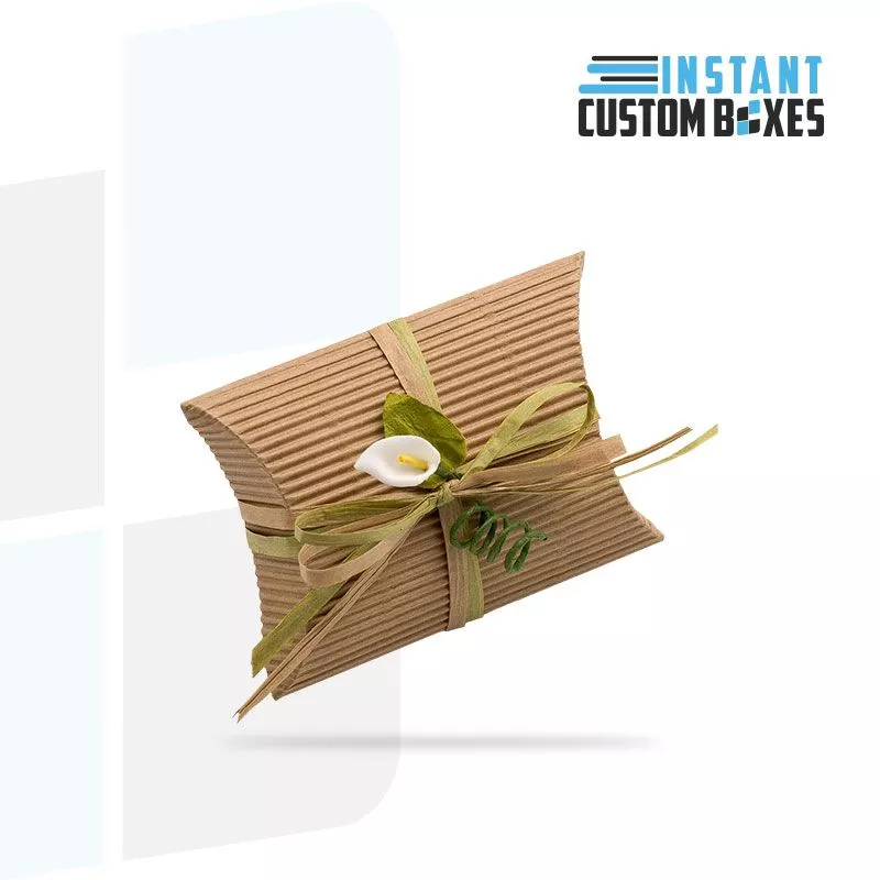 Custom Cardboard Pillow Boxes