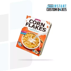 Custom Cereal Boxes with Matte Lamination