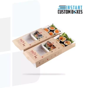 Custom Design Kraft Food Boxes