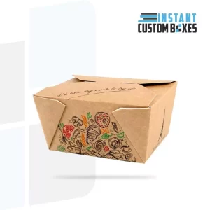 Custom Printed Food Takeout Boxes