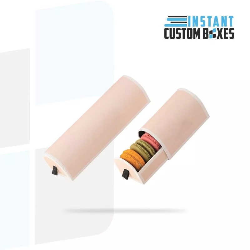 Custom Sleeve and Tray Macaron boxes