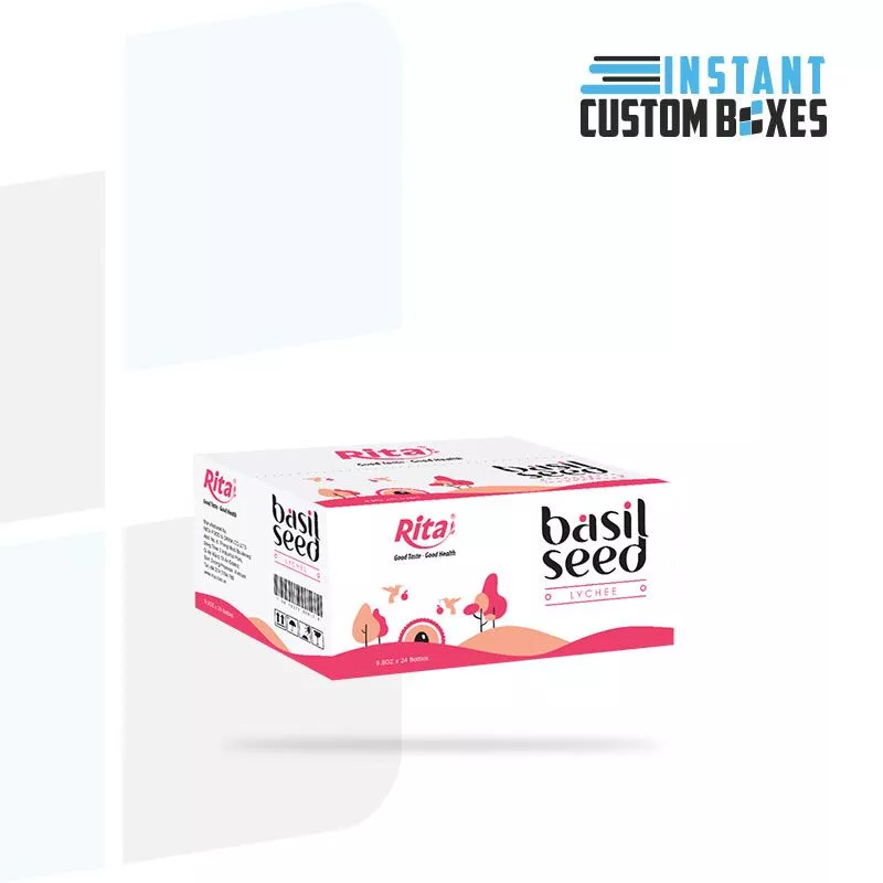 Custom Basil Seeds Boxes