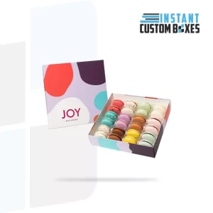 Custom Digital Printed Macaron Boxes