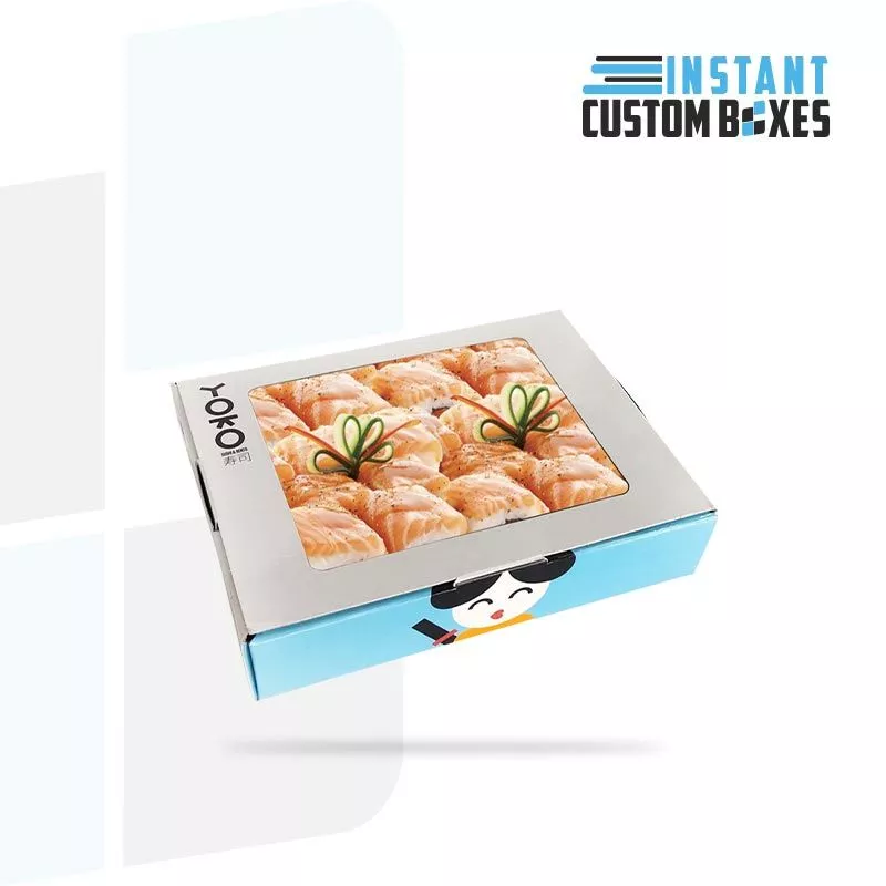 Custom Sushi Takeout Boxes