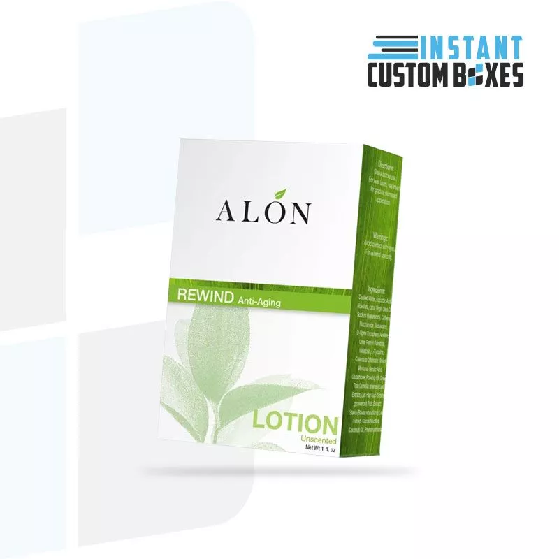 Custom Design Skin Care Lotion Boxes