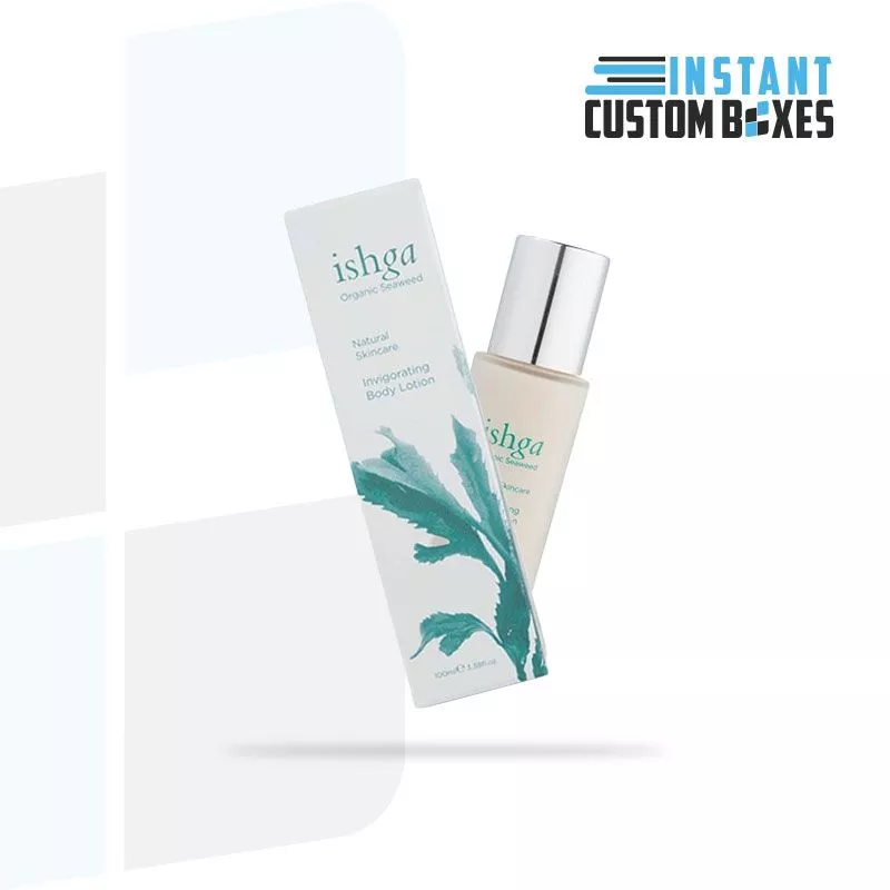 Custom Design Skin Care Lotion Boxes