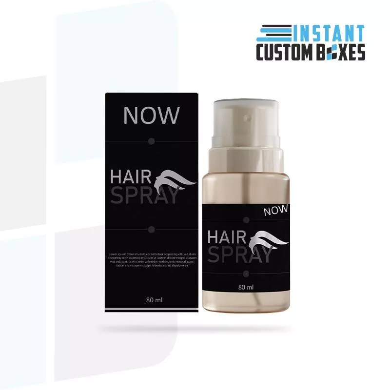 Custom Hair Spray Boxes