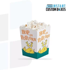 Custom Popcorn Boxes in Bulk