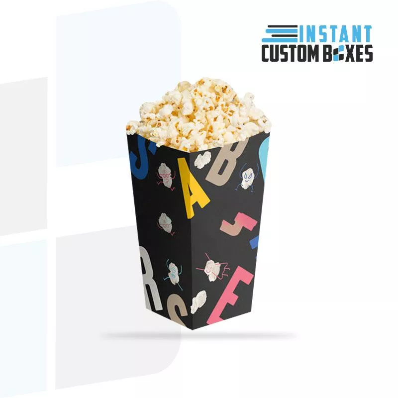 Custom Popcorn Boxes in Bulk