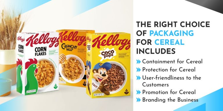 The Right Choice of Packaging for Cereal – Custom Cereal Boxes