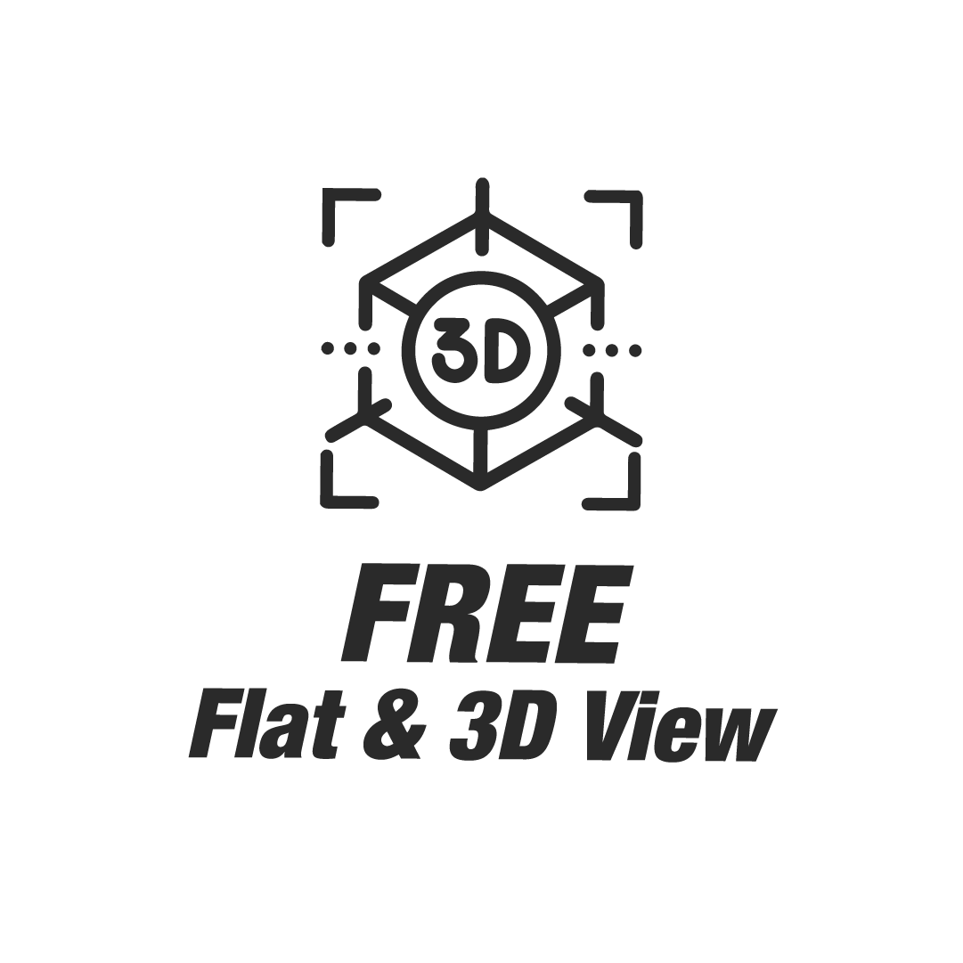 Free Flat & 3D View