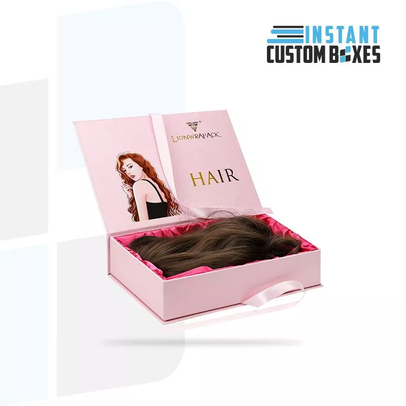 Custom Luxury Hair Extension Gift Boxes