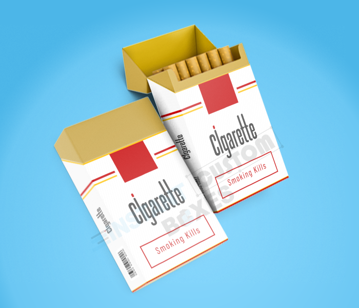 Custom cigarette box