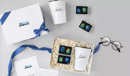 Showcase Brand Consistency in gift boxes