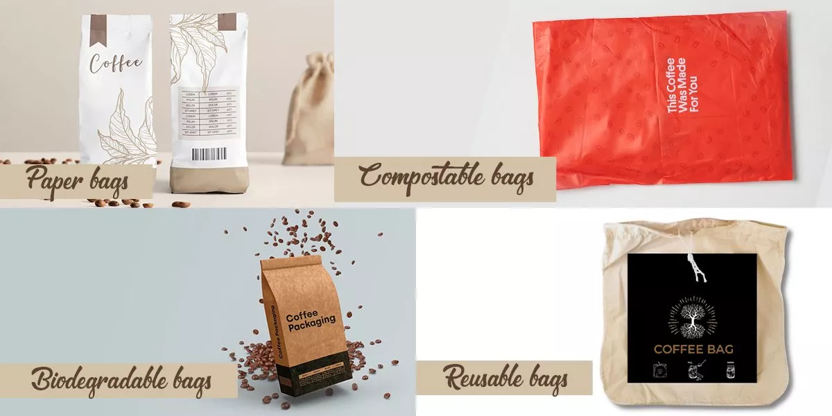 types of coffee bags