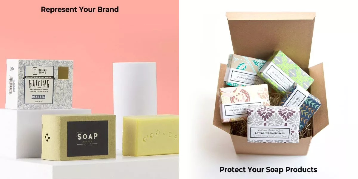 Personalized Organic Soap Boxes, Custom Designs