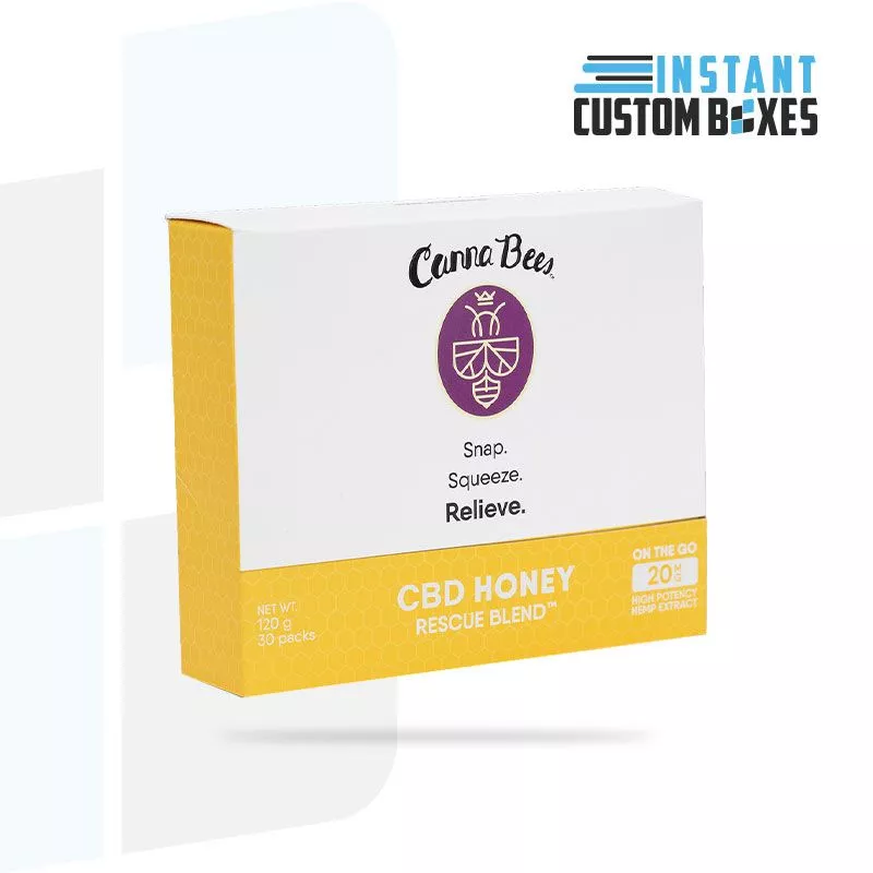 custom cbd honey boxes