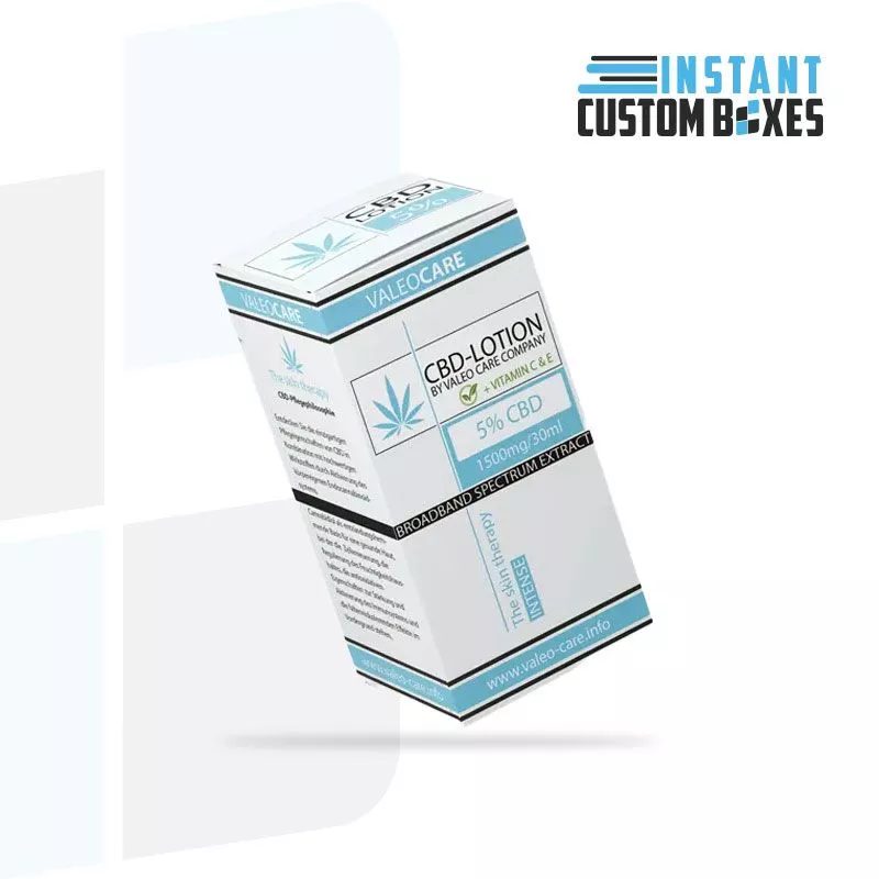 Custom CBD Lotion Boxes