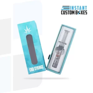 Custom CBD Syringe Boxes