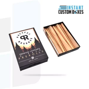 Custom Lid Tray Pre-Rolls Joints Boxes