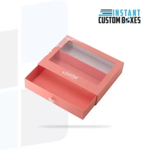 Custom Sleeve Tray Boxes with Display Window