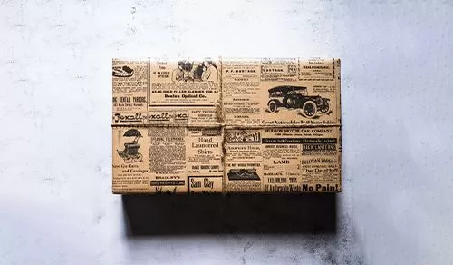 Vintage Paper Wrap 