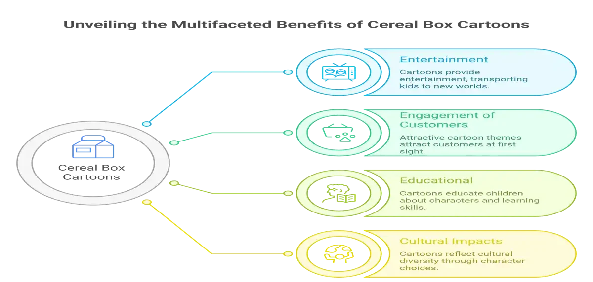 Benefits of Using Cereal Box Side Cartoons - visual selection