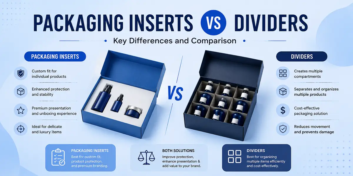 Packaging Inserts vs Dividers