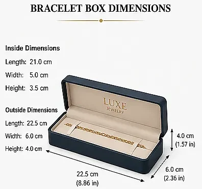 Bracelet Box Dimensions