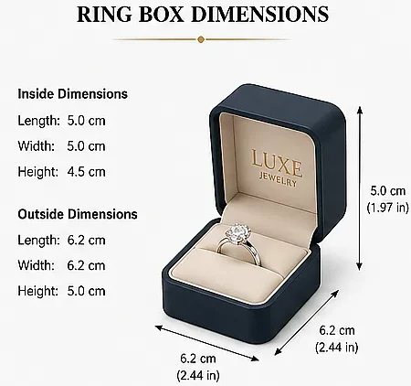 Ring Box Dimension