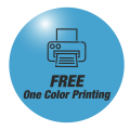 free one color printing